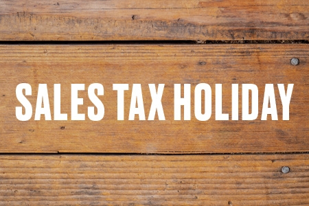 Back-to-School Sales Tax Holiday